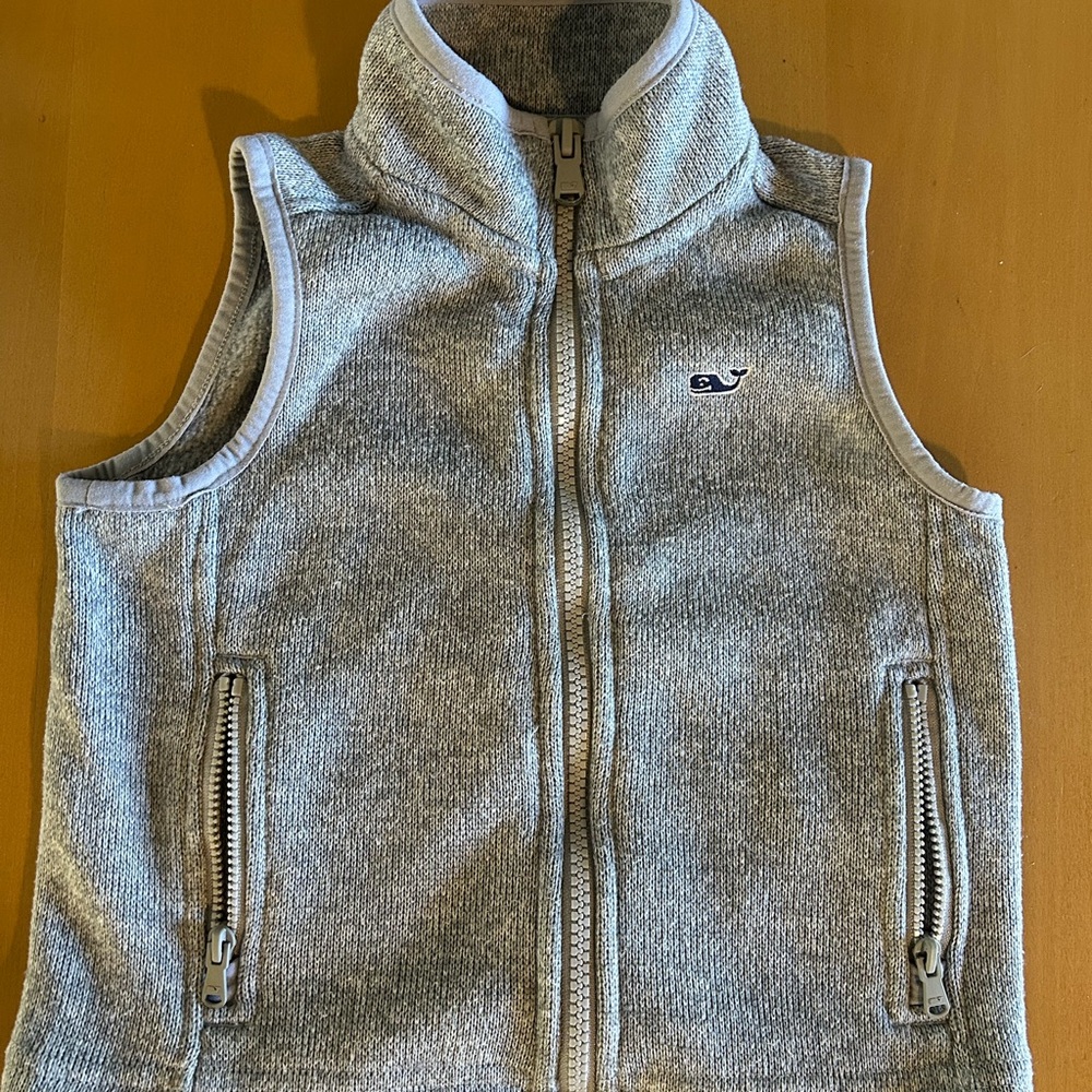 Vineyard Vines Kids 2T Gray Vest